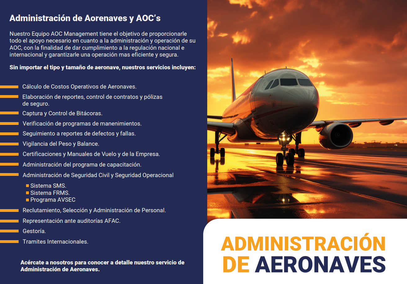 Administración de aeronaves